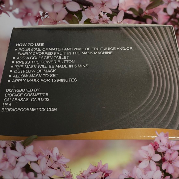 Bioface DIY Mask Maker, Facial Mask Machine with Collagen Tablets - Picture 3 of 6